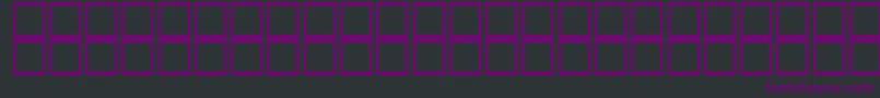 AlKharashiKoufi2 Font – Purple Fonts on Black Background