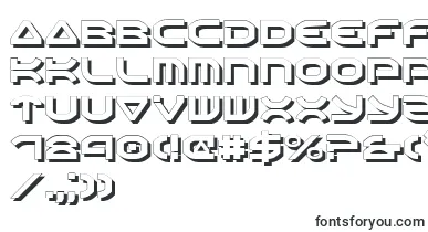  OberonShadow font