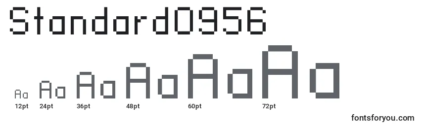 Standard0956 Font Sizes