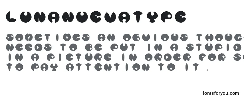 Lunanuevatype Font