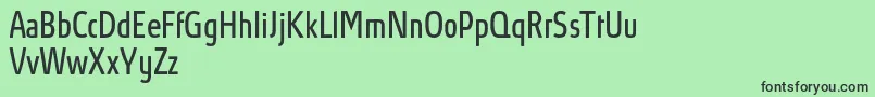 fuente AbsolutProBookcondensed – Fuentes Negras Sobre Fondo Verde