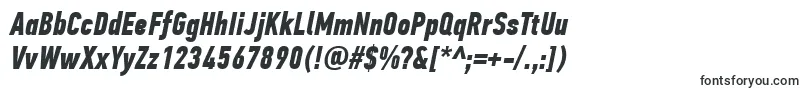 PfdintextcompproBolditalic Font – Sonic Fonts