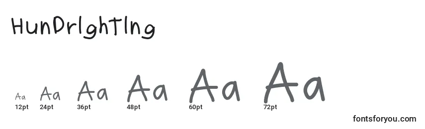 Hundrighting Font Sizes