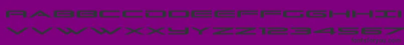 Police Grandsportexpand – polices noires sur fond violet