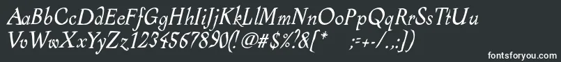 More about AlcoholicaItalic Font AlcoholicaItalic Font – White Fonts on Black Background