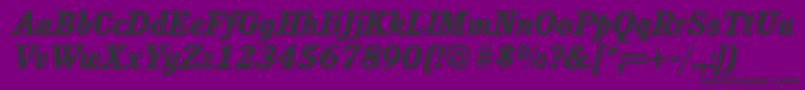 En savoir plus sur la police C851RomanHeavyItalic Police C851RomanHeavyItalic – polices noires sur fond violet