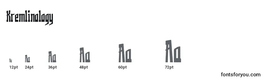 Kremlinology Font Sizes