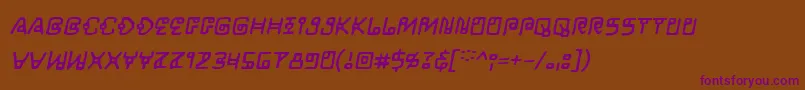 More about LifeformbbItal Font LifeformbbItal Font – Purple Fonts on Brown Background