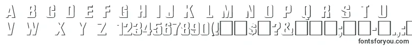 Whatarelief-fontti – Teknisen piirtämisen fontit