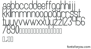 Artesana font – Fixed Width Fonts