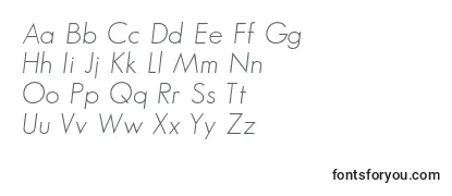SansserifflfItalic Font