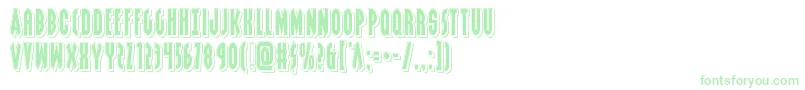 Weitere Informationen zur Grendelsmotherpunch-Schriftart Grendelsmotherpunch-Schriftart – Grüne Schriften