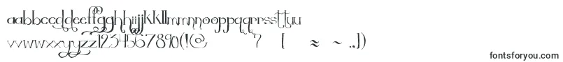 Thequickest-fontti – Rakkauden fontit