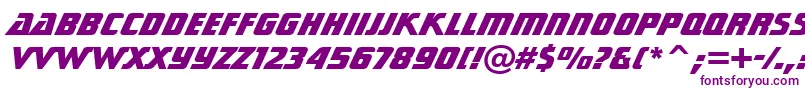 Police StarTrekGenHeavyBt – polices violettes