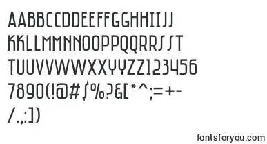 SaniretroRegular font – tall Fonts