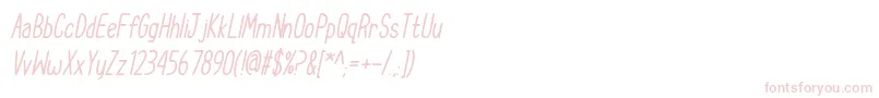 CupcakeSmilesItalic Font – Pink Fonts