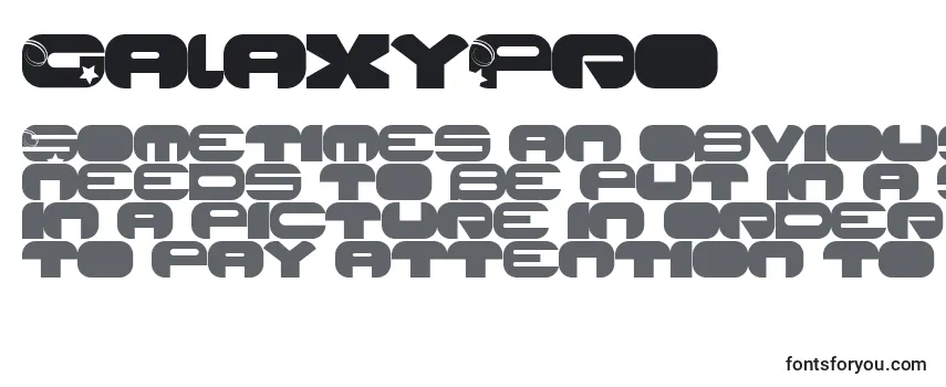 GalaxyPro Font