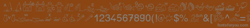 Más sobre la fuente SpAnlaut5Db fuente SpAnlaut5Db – Fuentes Grises Sobre Fondo Marrón