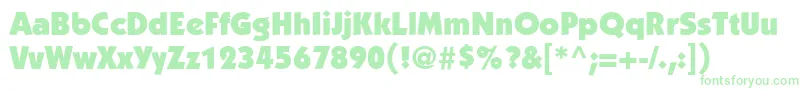 ItcKabelLtUltra Font – Green Fonts