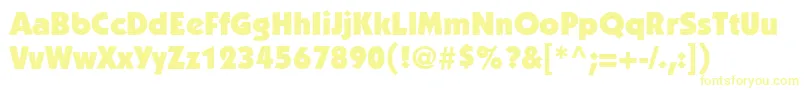 ItcKabelLtUltra Font – Yellow Fonts