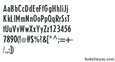 E821SansRegular font – Fonts Starting With E