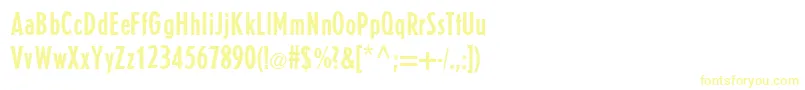 E821SansRegular Font – Yellow Fonts