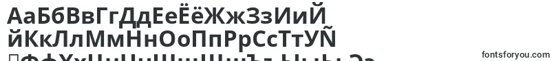 Шрифт OpenSansBold – русские шрифты