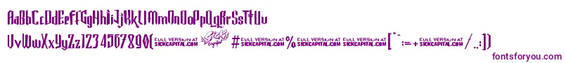 GothickellashortFree Font – Purple Fonts