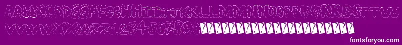 En savoir plus sur la police Statusupdate Police Statusupdate – polices blanches sur fond violet