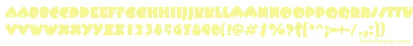 BeetlejuiceRegular Font – Yellow Fonts