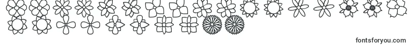 FlowersSt Font – Fonts for KOMPAS-3D