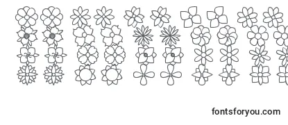 FlowersSt-fontti