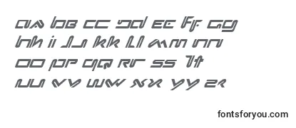 Schriftart XephyrItalic