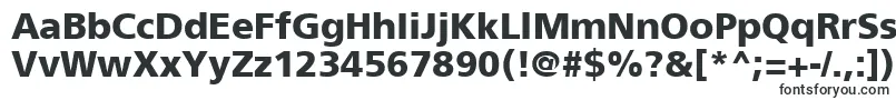 ForeignerBold-fontti – Kiinteän leveyden fontit