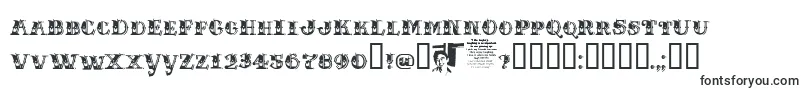 Chasezenholymonkeynuts-fontti – Fontit Adobe Readerille