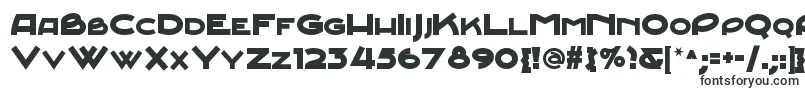 Шрифт Junebugstompnf – крупные шрифты