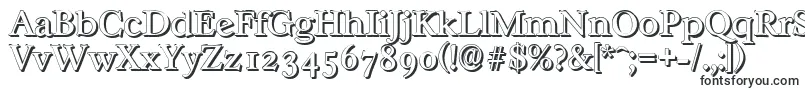 CasablancashadowRegular Font – Fonts for Google Chrome