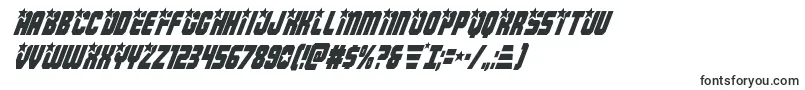 Шрифт Armyrangerscondital – жирные шрифты