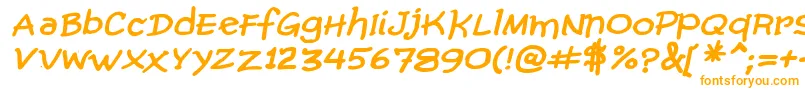 ComicGibiBoldItalic Font – Orange Fonts