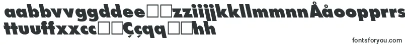 fuente FuturistleftyextraboldRegular – Fuentes uzbekas