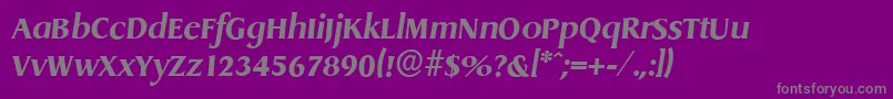 En savoir plus sur la police DragonserialXboldItalic Police DragonserialXboldItalic – polices grises sur fond violet