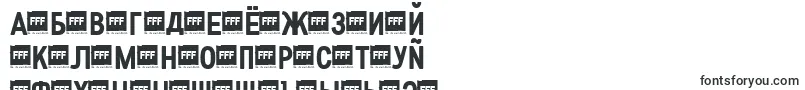 FffMediumTrial-Schriftart – russische Schriften