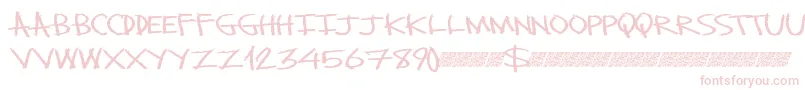 Monsterslash Font – Pink Fonts