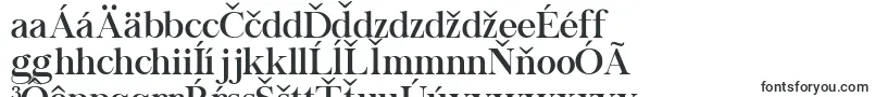 フォントChapaza – スロバキアのフォント