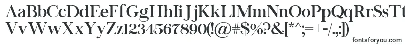 Chapaza-fontti – Serifeillä varustetut fontit