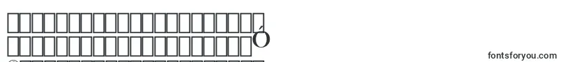 フォントChapaza – ウイグル文字
