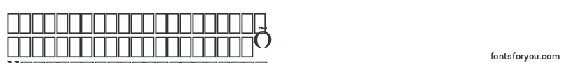フォントChapaza – アルメニア文字