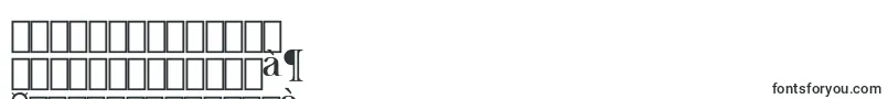 フォントChapaza – シンハラ文字