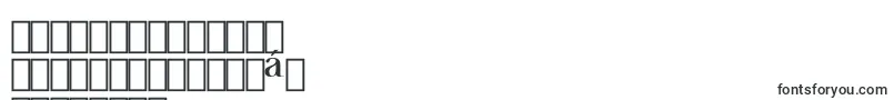 フォントChapaza – カンボジア文字