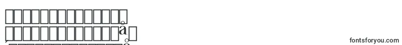 フォントChapaza – 中国の文字（簡体字）